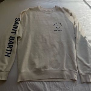 Cream brandy Melville crewneck